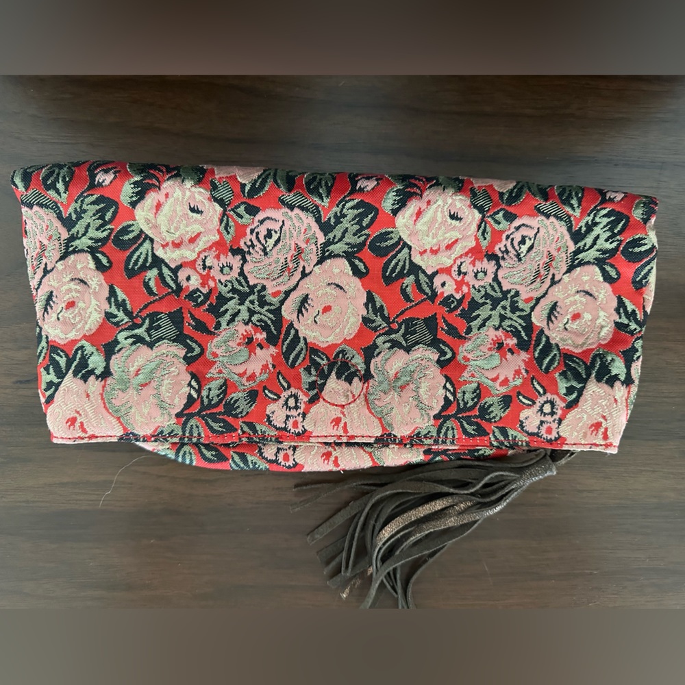Albright (Anthropologie) Fold-over Clutch.